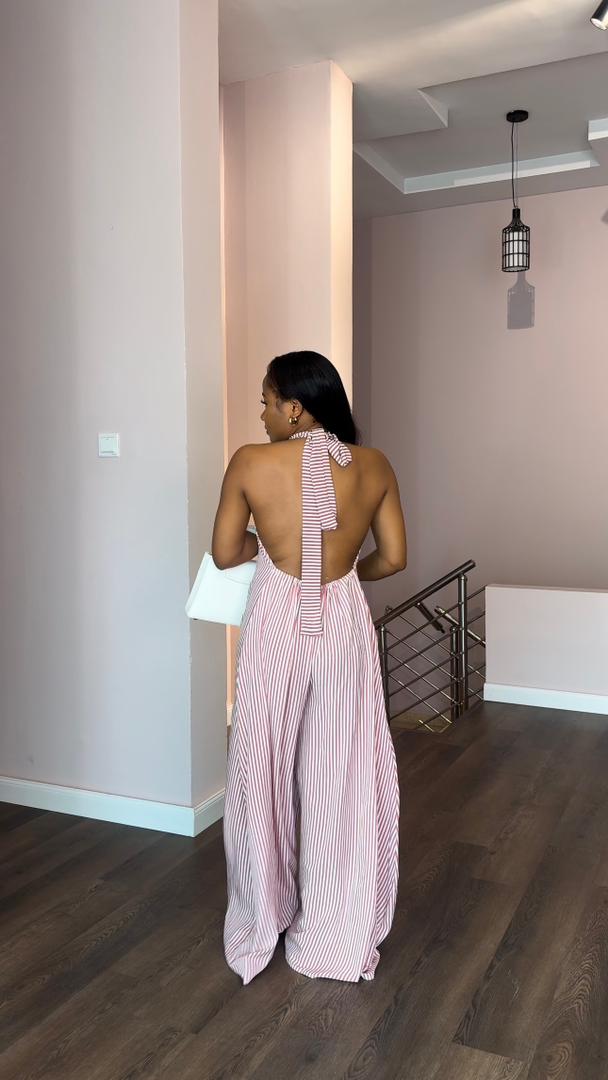 Rainbow jumpsuit(ready to wear)