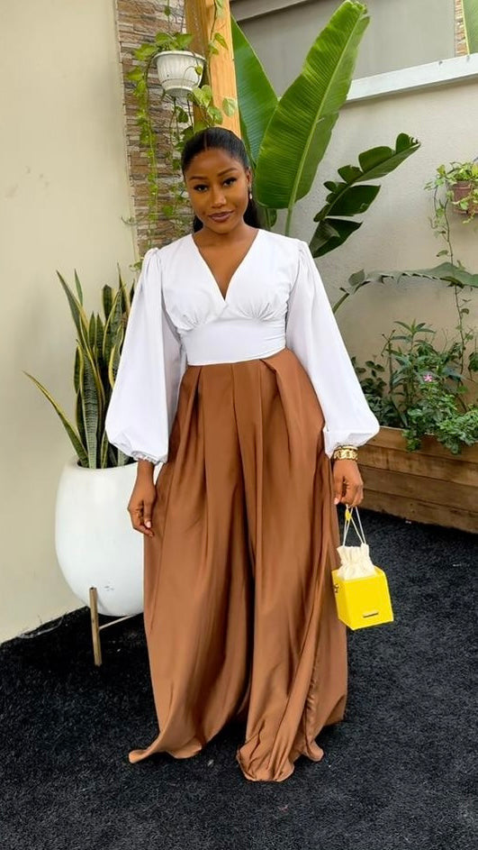 Amazon crepe jumpsuit (ready to wear)