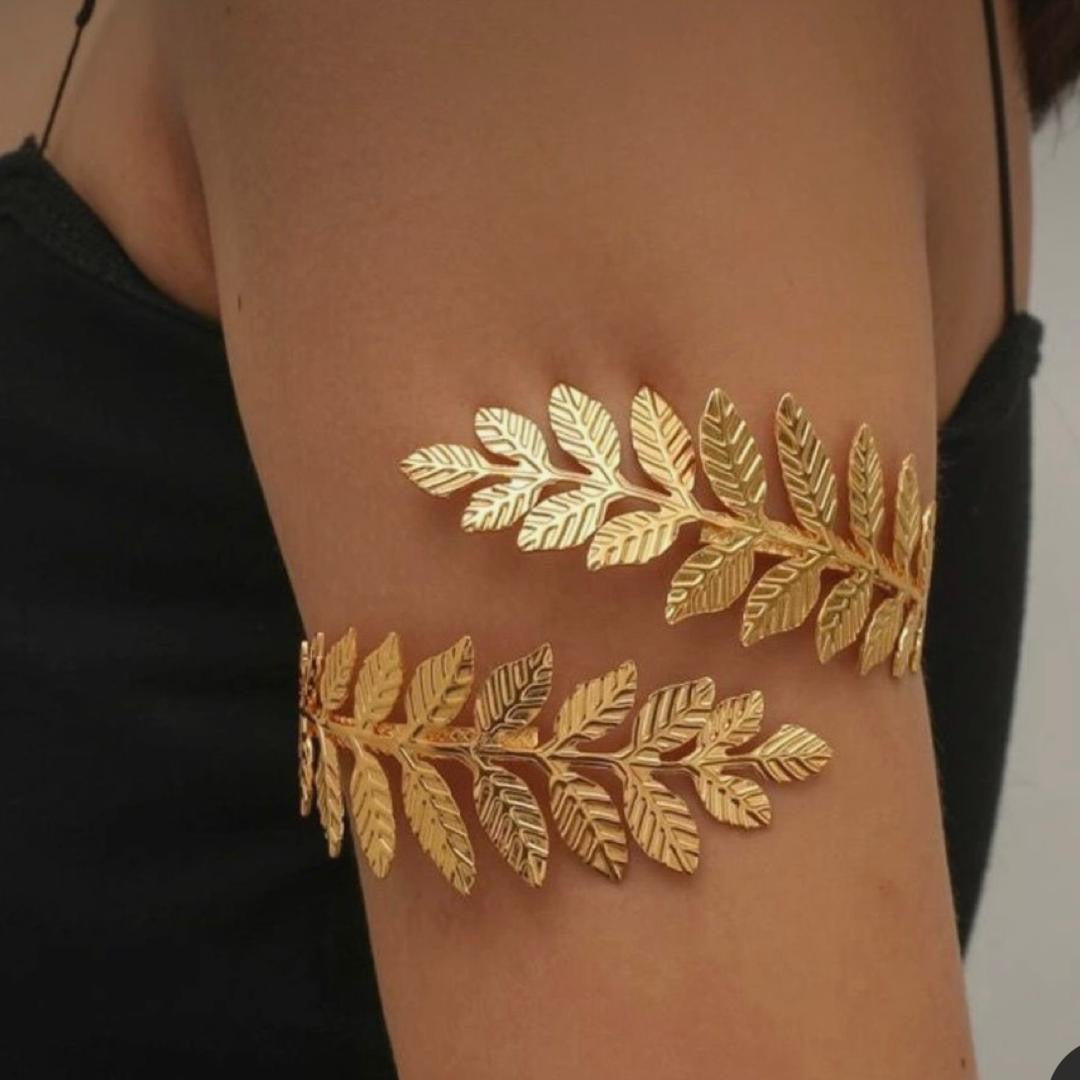 Non tarnish Upper arm cuffs (different designs)
