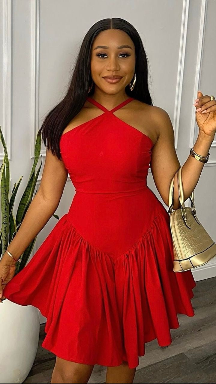 Cindy crepe dress