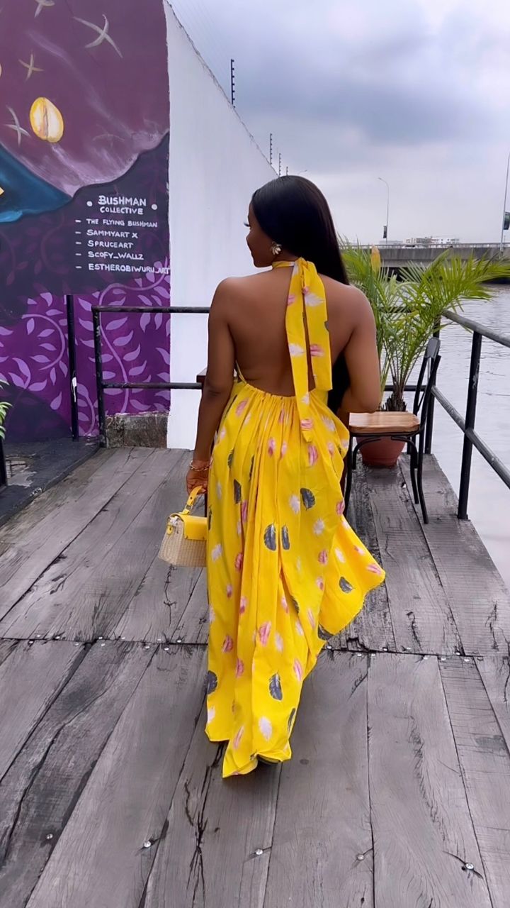 Isla crepe dress