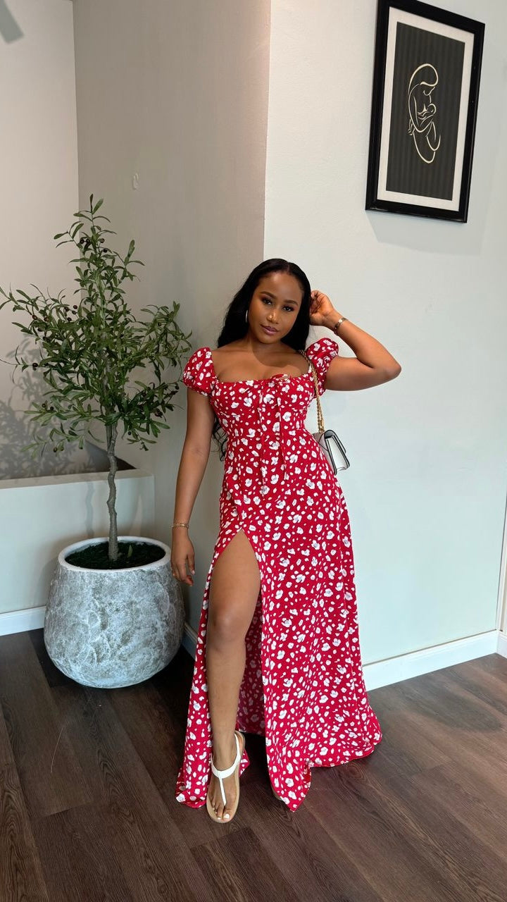 Laide crepe dress