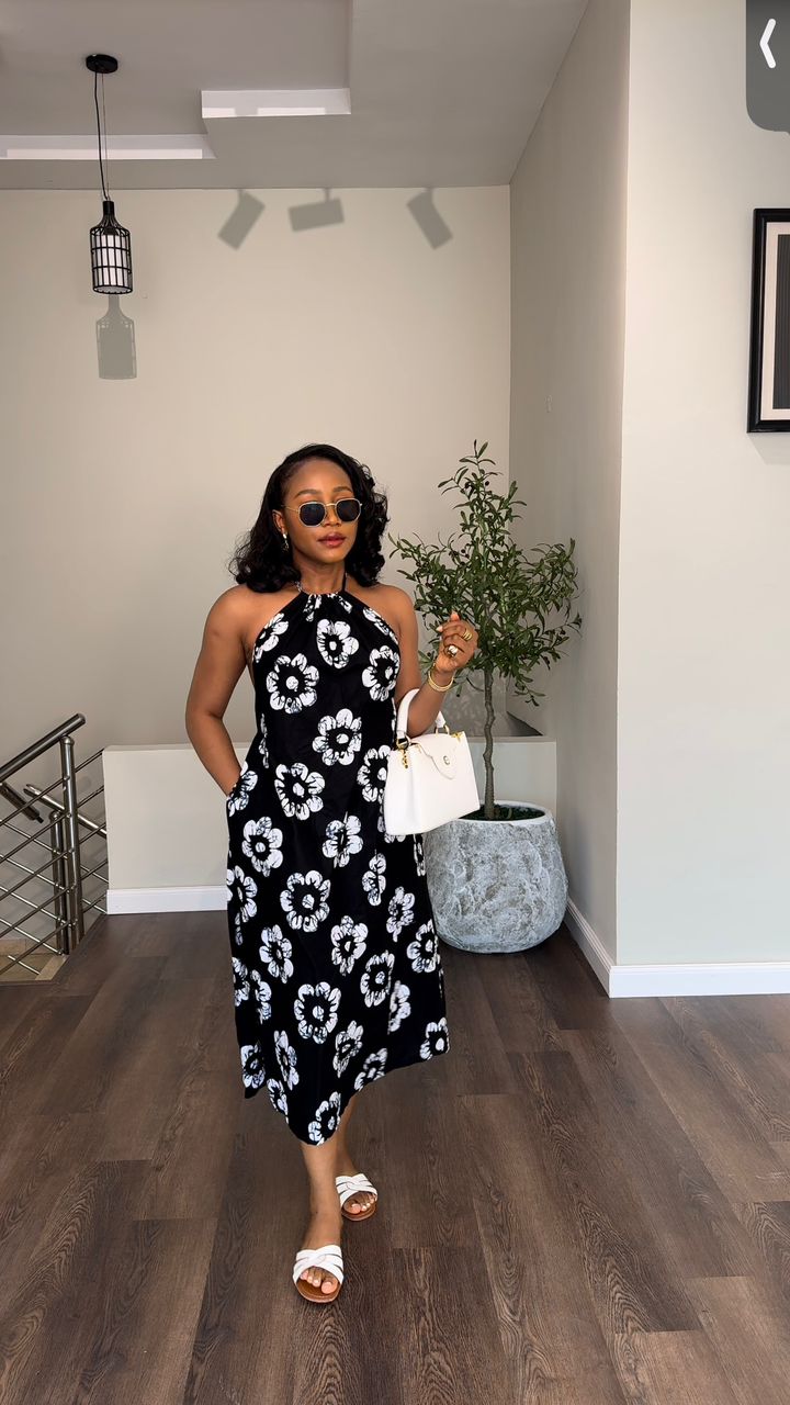 Bella Ankara dress (ready to wear)