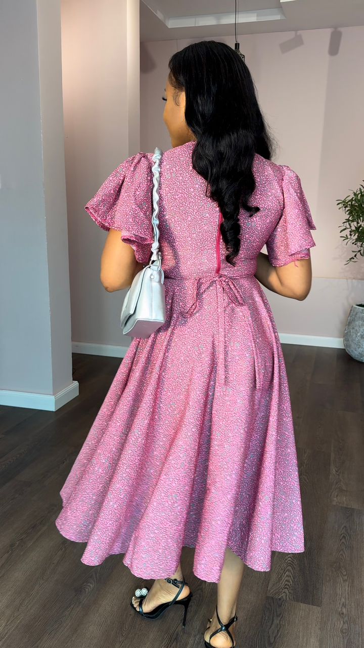 Melissa crepe dress
