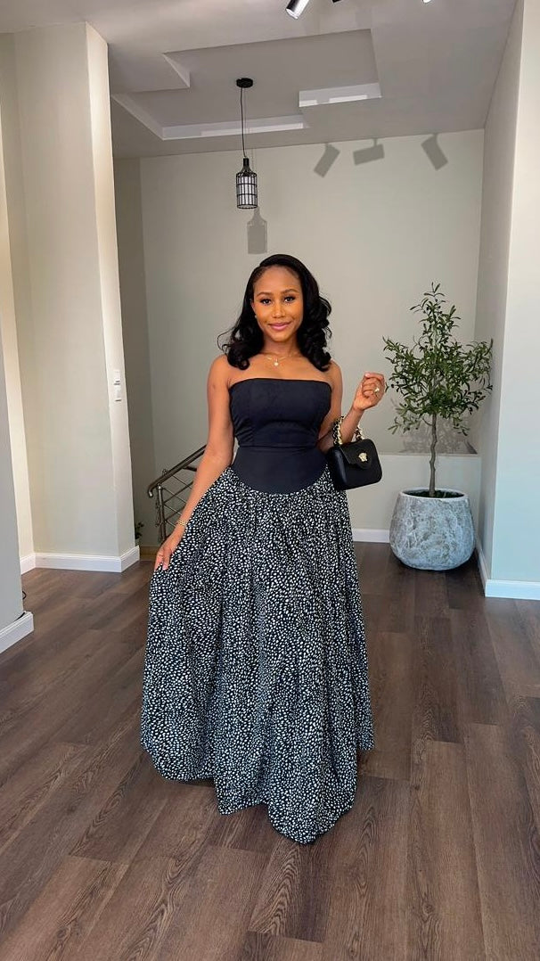 Roseline crepe dress (ready to wear)