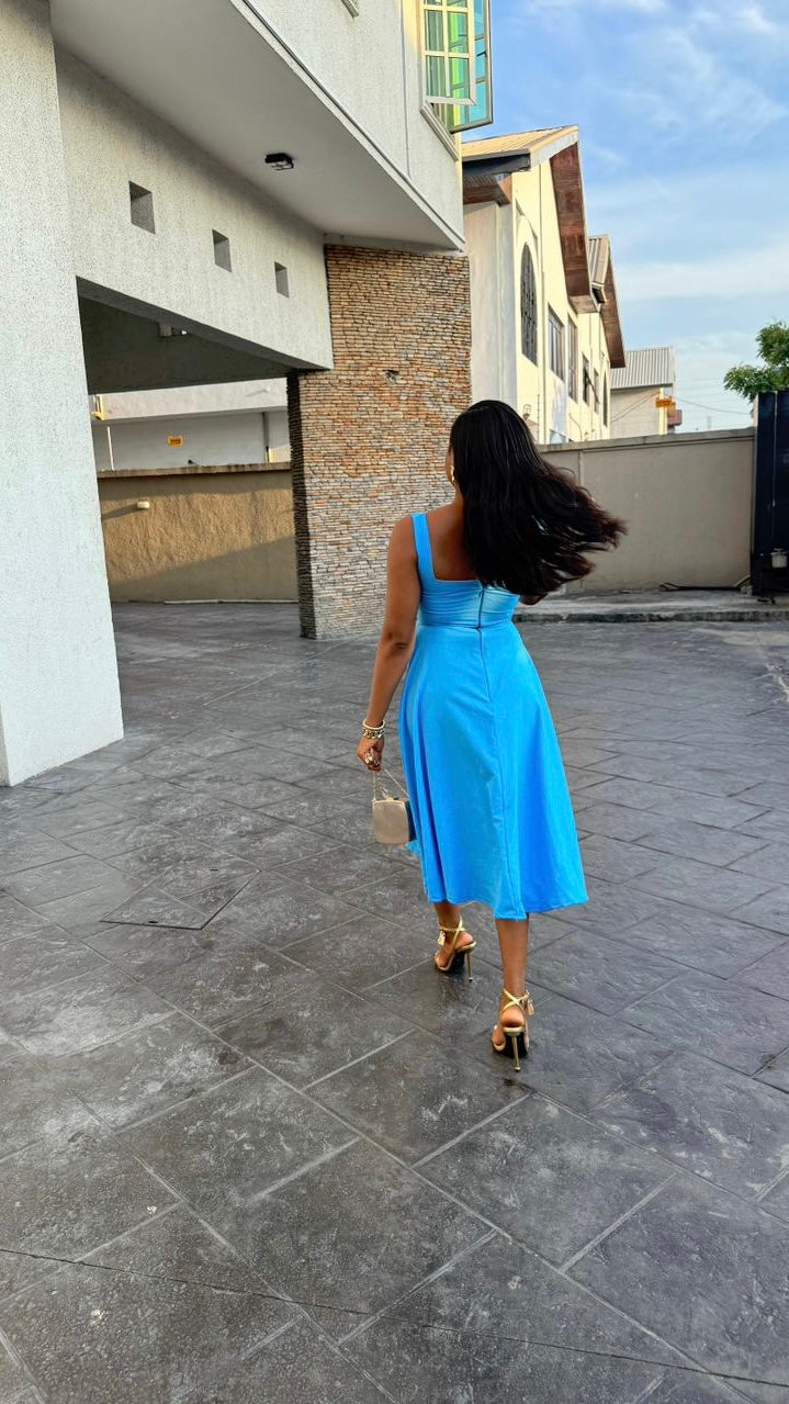 Taylor crepe dress