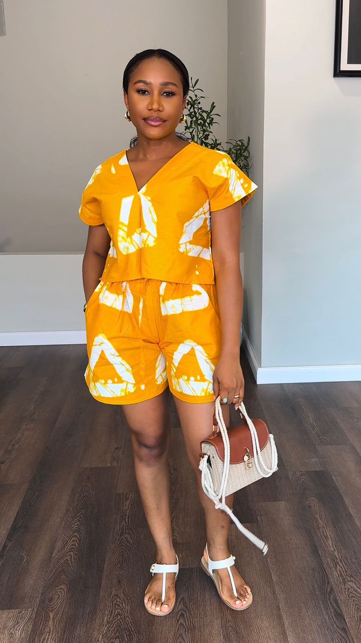 Chinasa Ankara set(ready to wear)