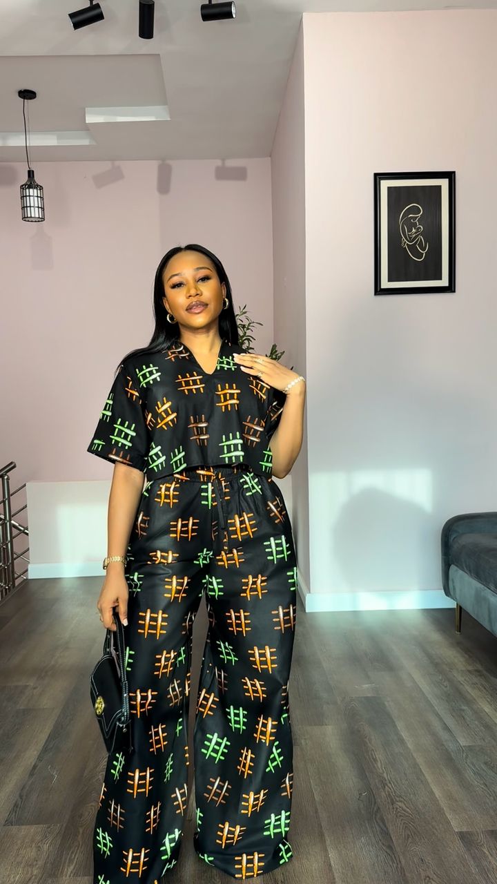 Akunna Ankara set (ready to wear)