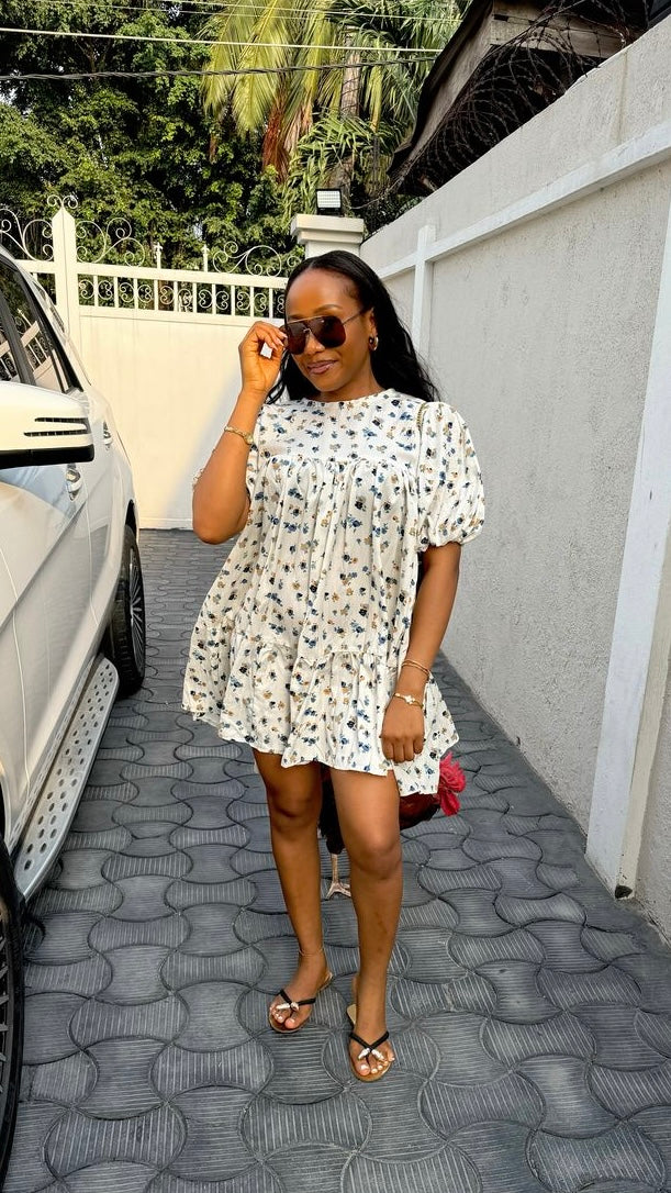 Daniella crepe dress