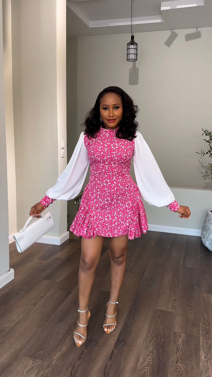 Cornie crepe dress(ready to wear)