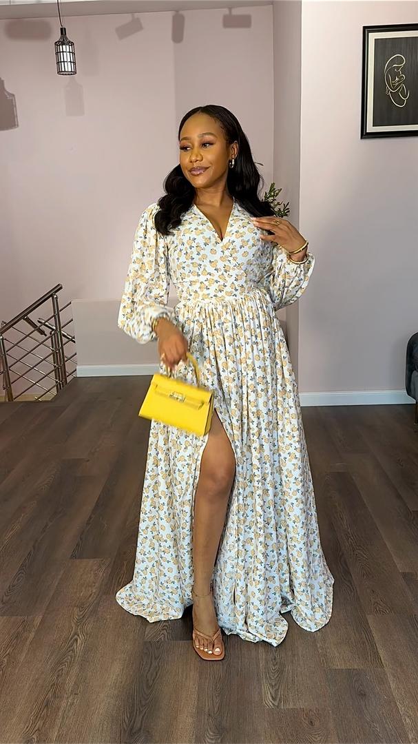 Sassy crepe dress(ready to wear)