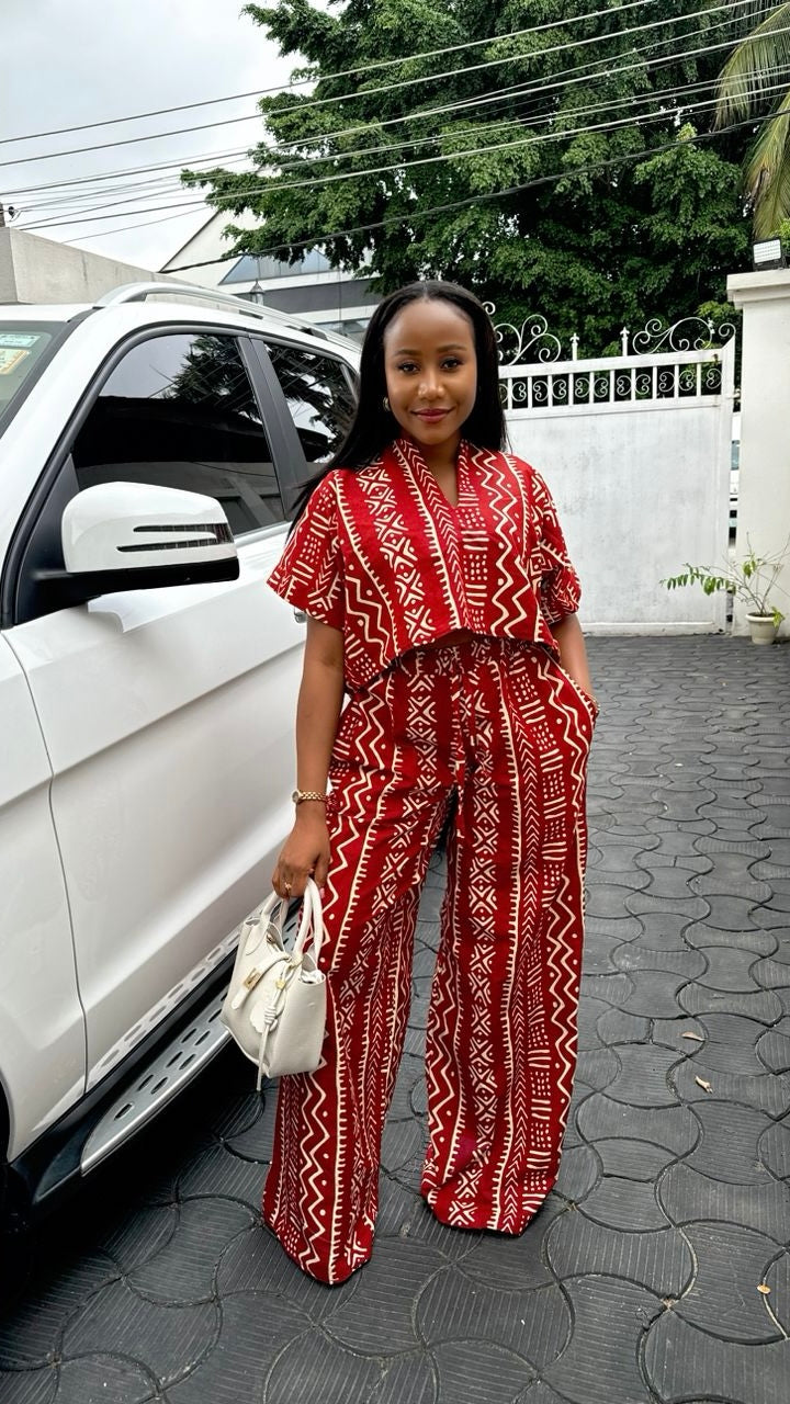 Akunna Ankara set (ready to wear)
