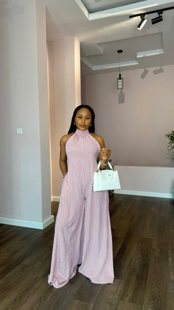 Rainbow jumpsuit(ready to wear)