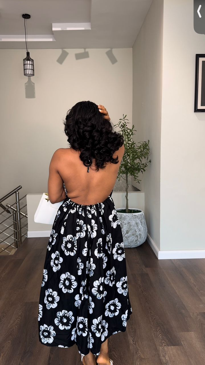 Bella Ankara dress (ready to wear)