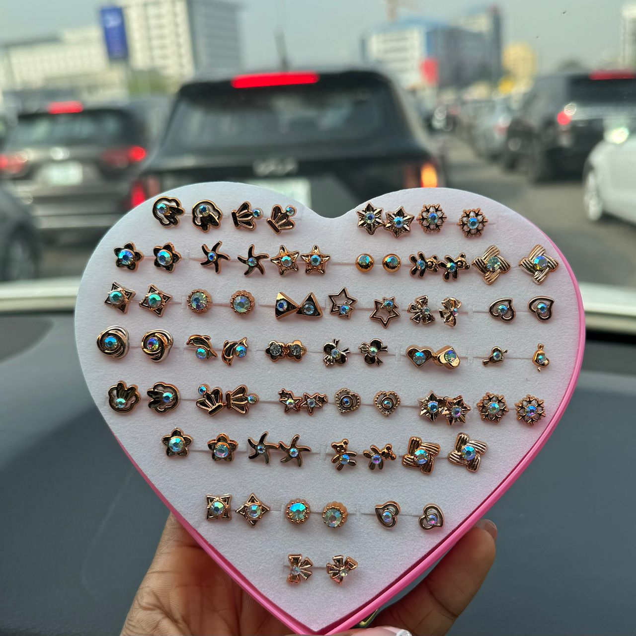 Stud earring pack