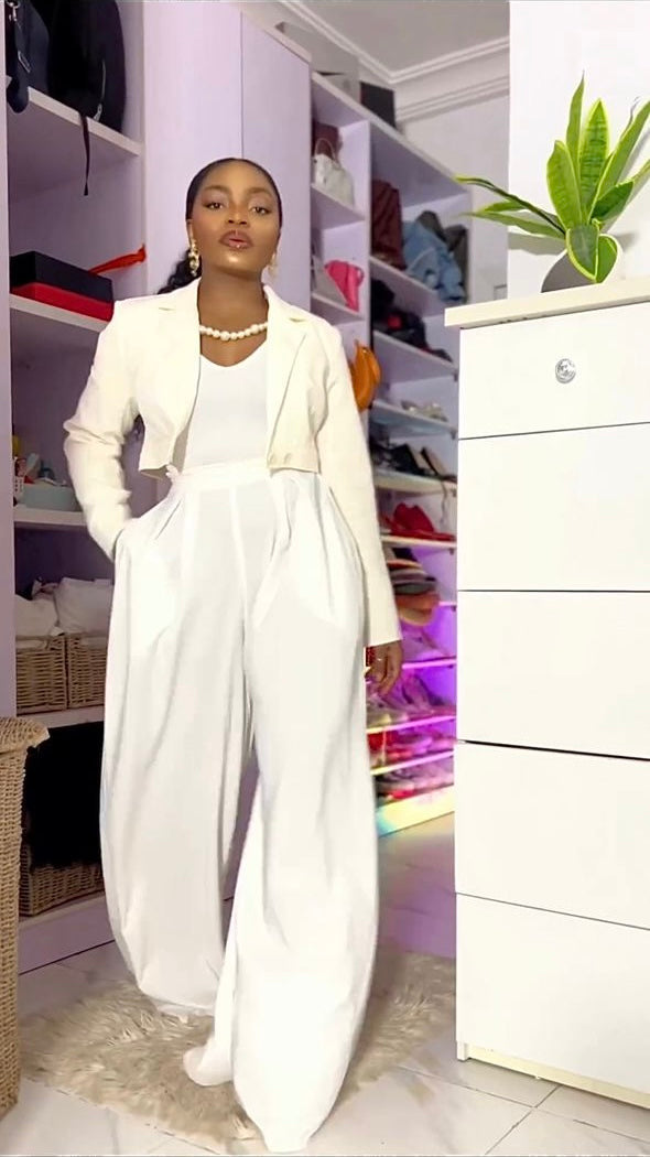 Shayla crepe pant (ready to wear)