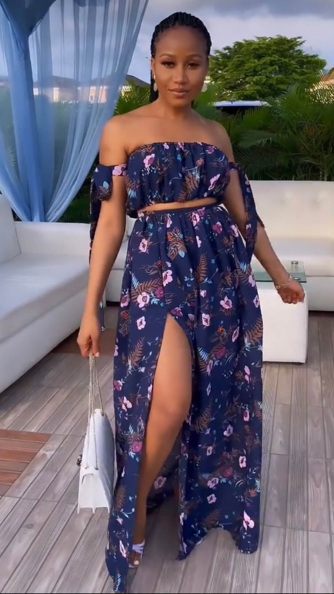 Sofia crepe set
