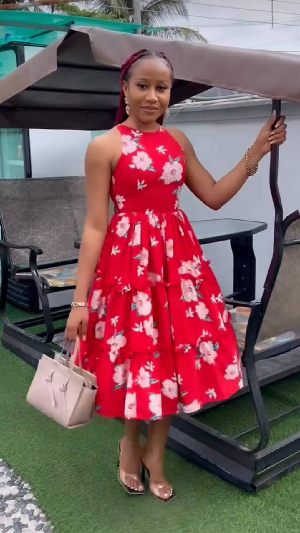Portia crepe dress