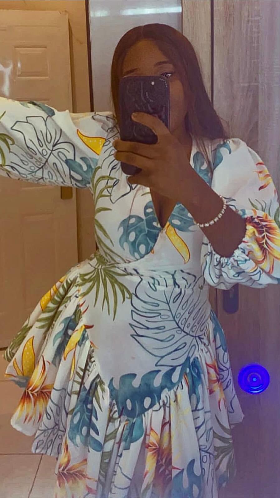 Sheila crepe dress