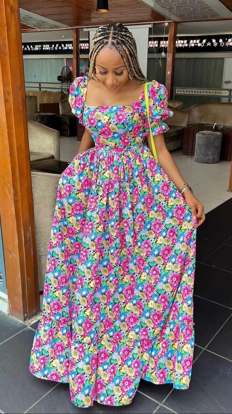 Imisi cotton dress (choose fabric)