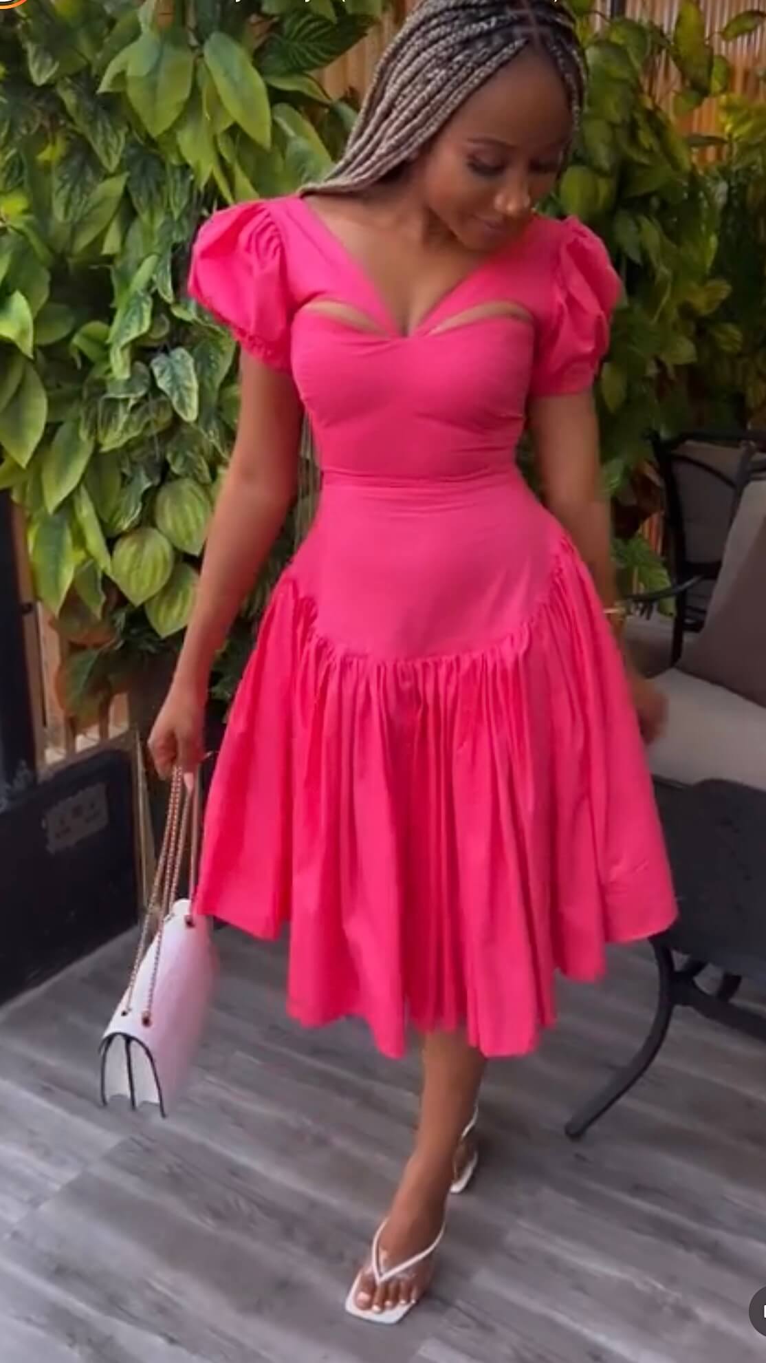 Sweet cotton dress