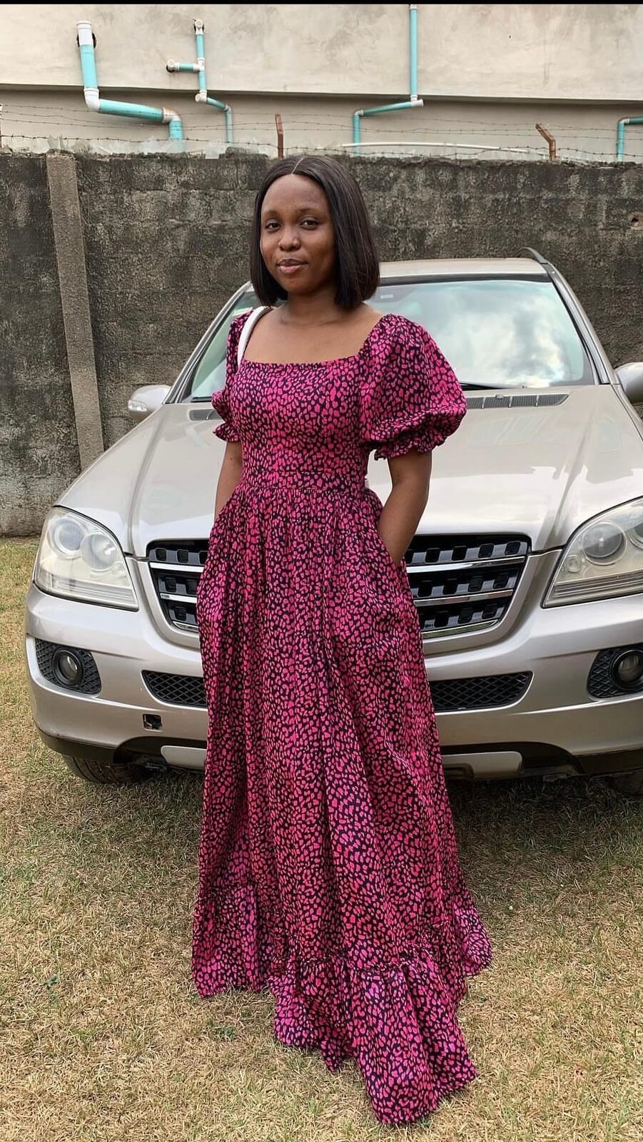 Imisi cotton dress (choose fabric)