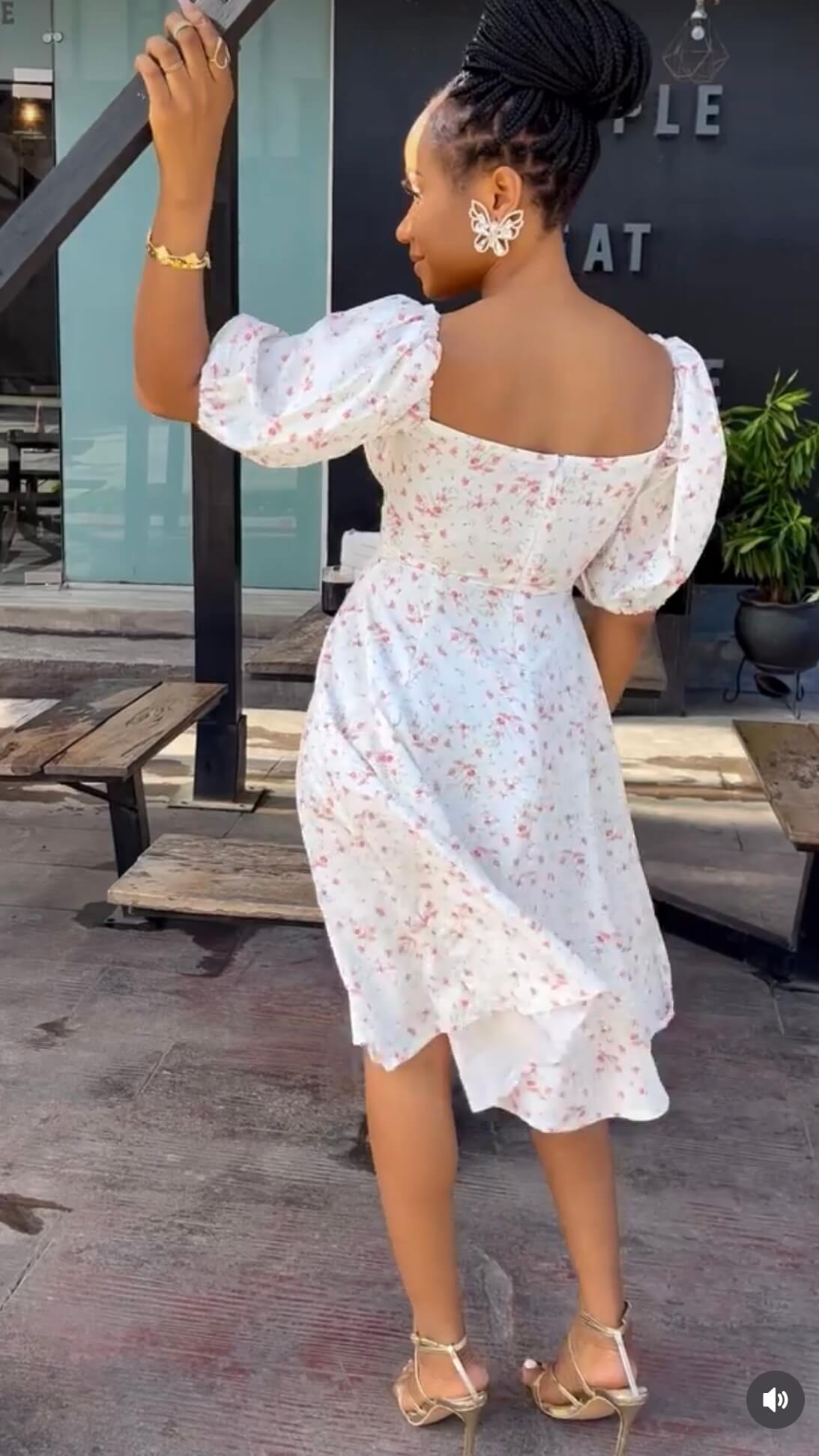 Nara crepe dress