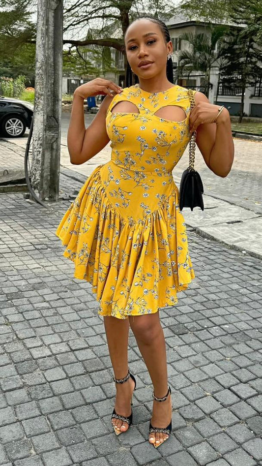 Zara crepe dress