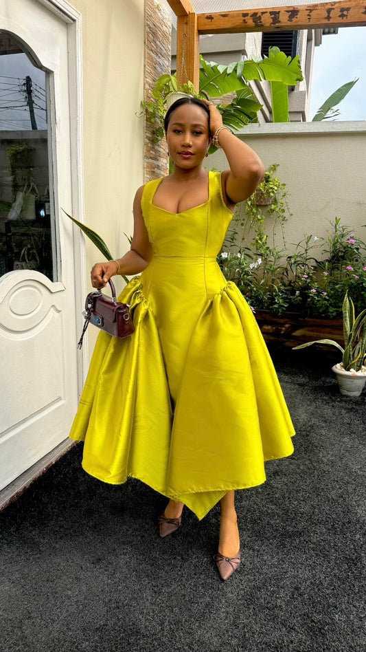 Simba mikado dress (ready to wear)