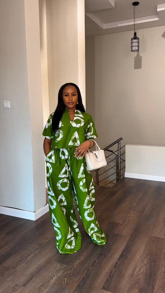 Akunna Ankara set (ready to wear)