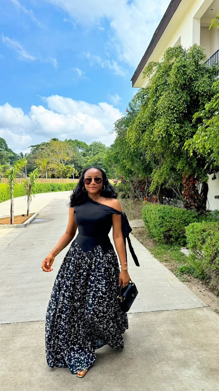 Motunrayo crepe dress