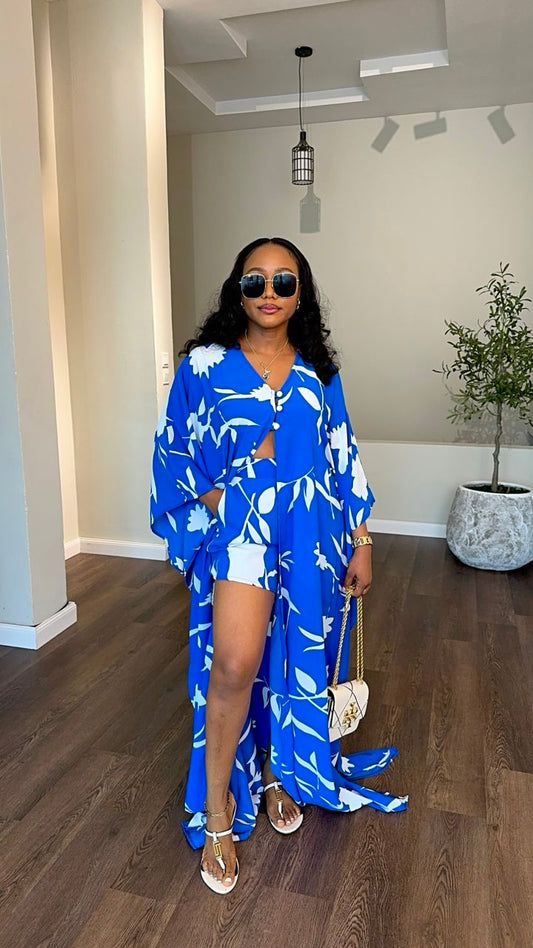 Summer crepe set (ready to wear)