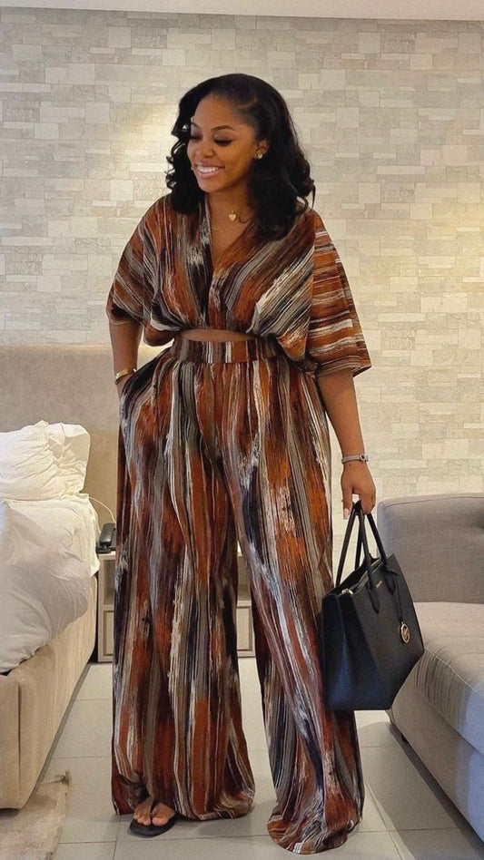 Lady crepe set
