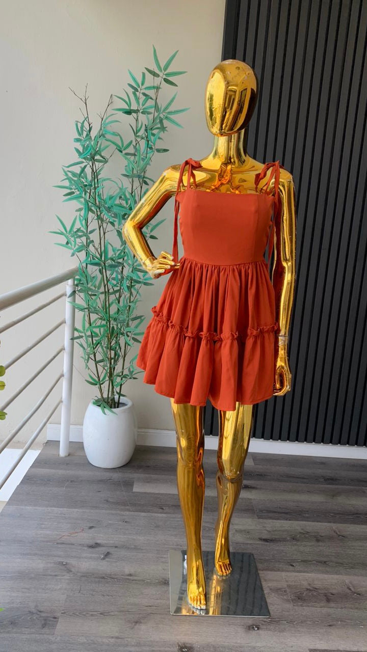 Duni crepe dress(ready to wear)