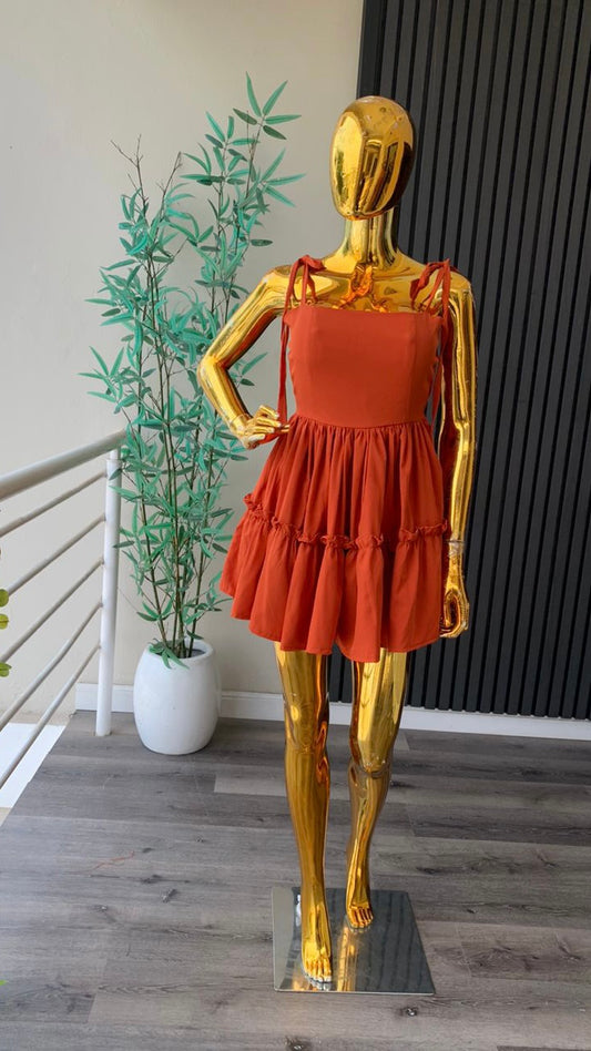 Duni crepe dress(ready to wear)