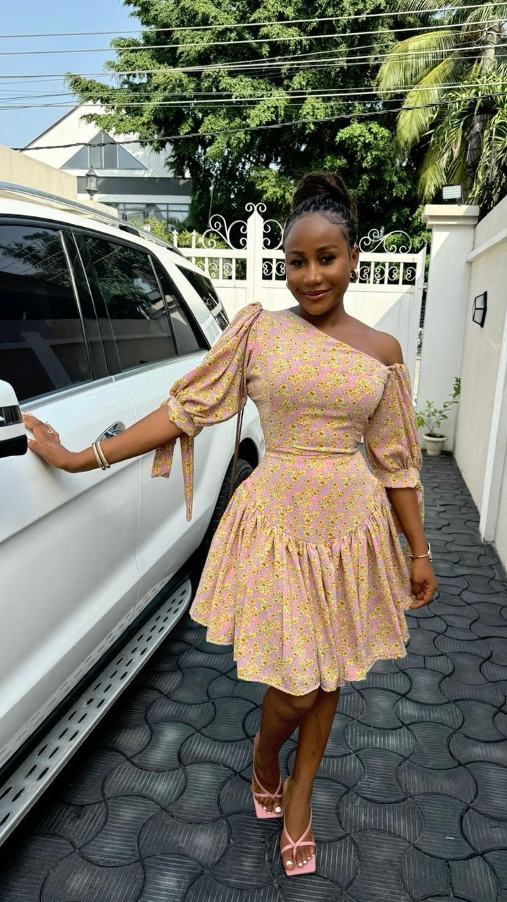 Mira crepe dress