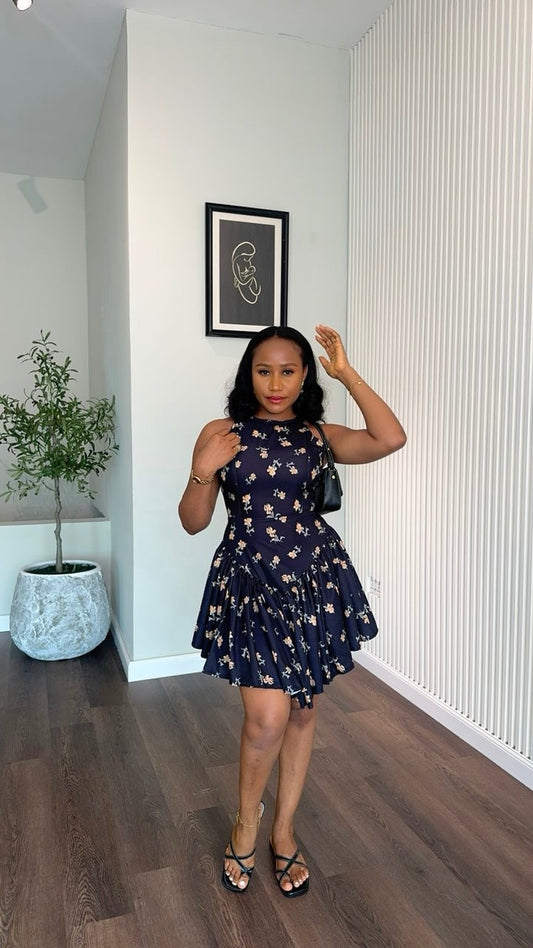 Lara crepe dress(ready to wear)