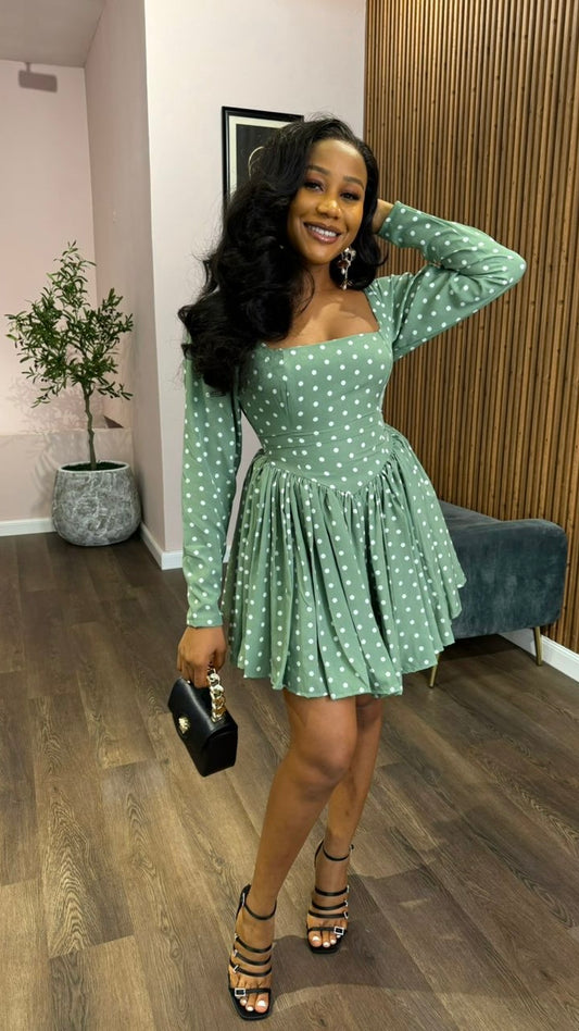 Emilia crepe dress