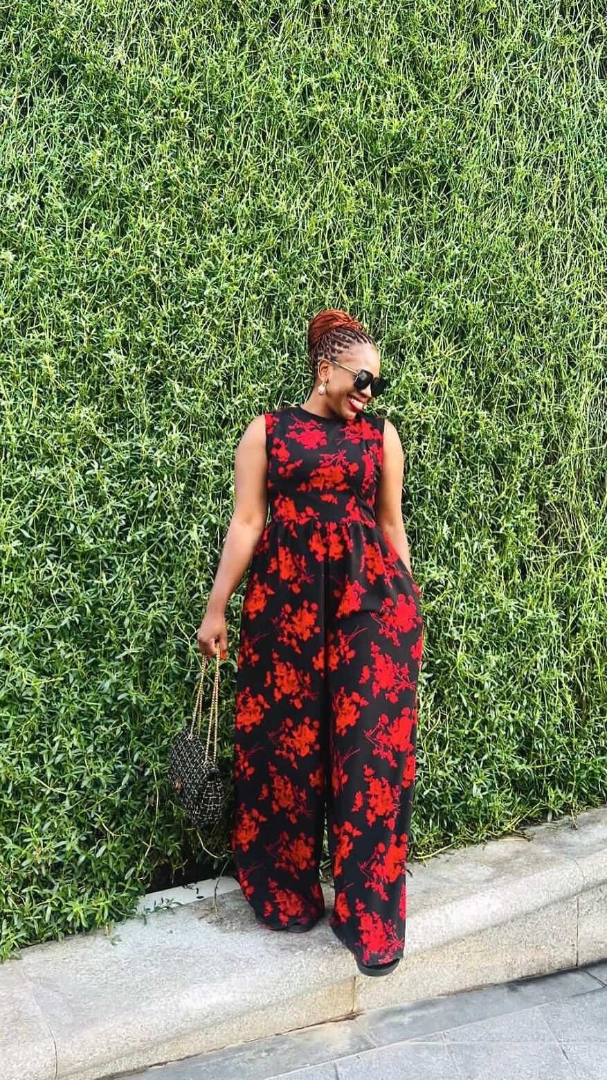 Ada crepe jumpsuit