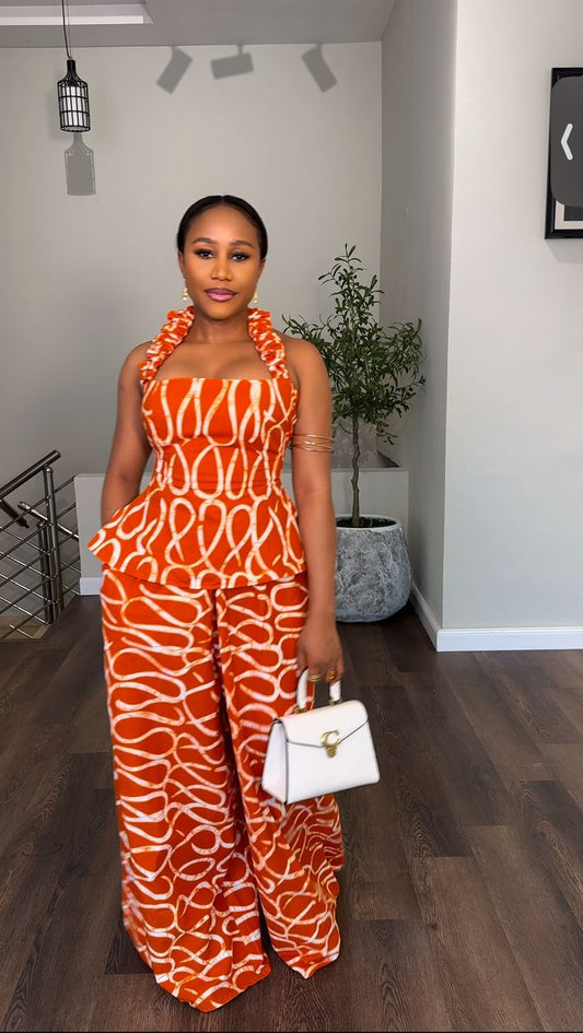 Ifeoma Ankara set (ready to wear)