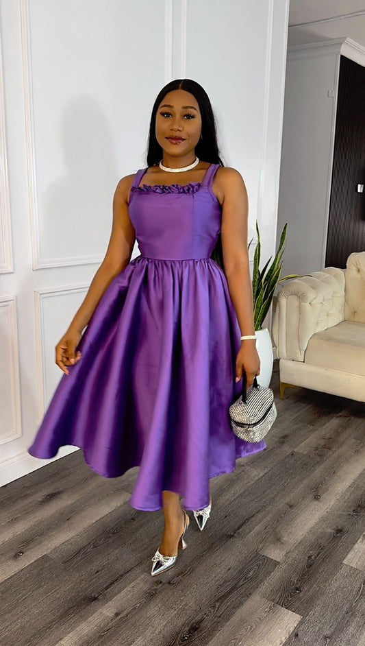 Wumi mikado dress