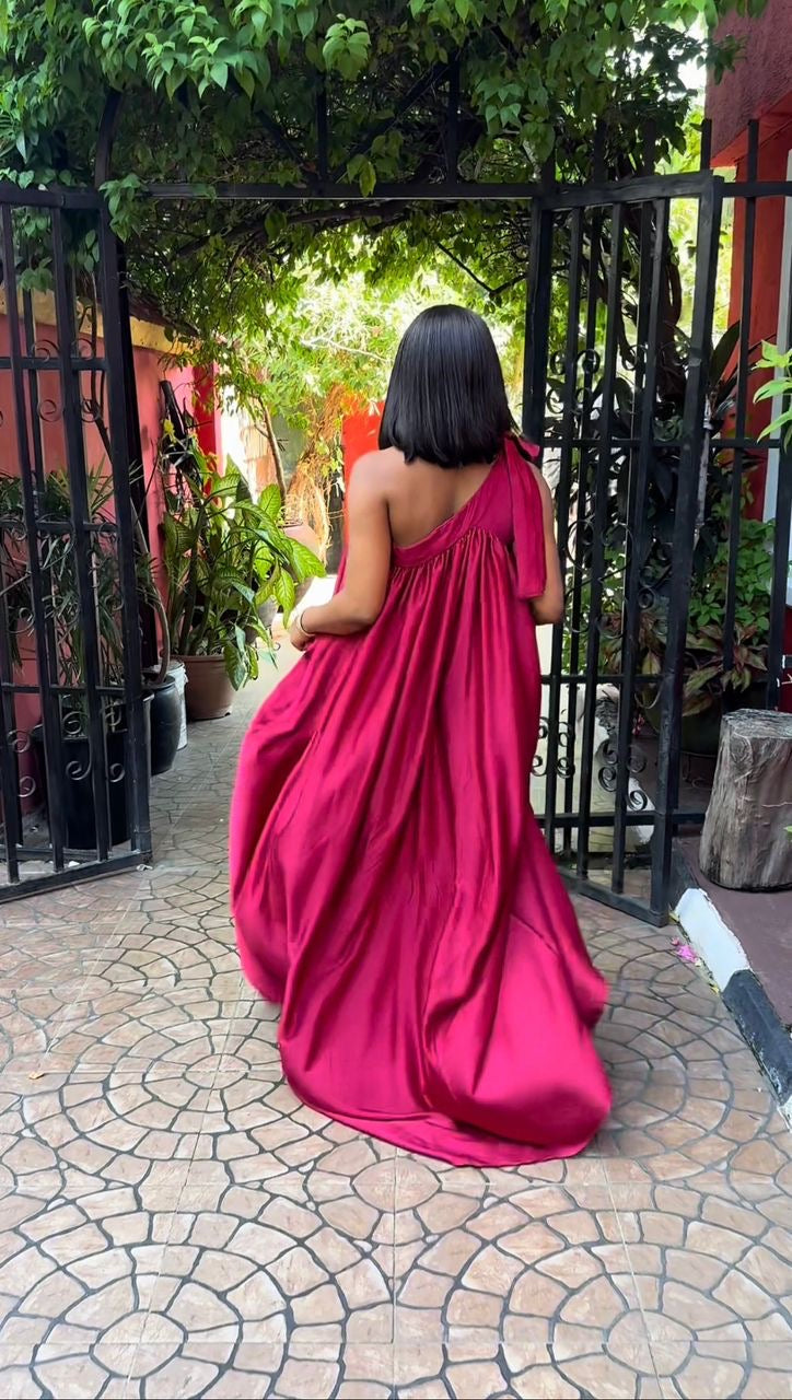 Sandra silk dress