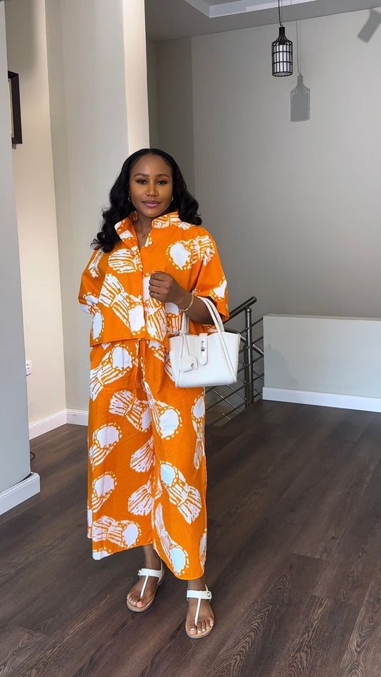 Ghana Ankara set(ready to wear)