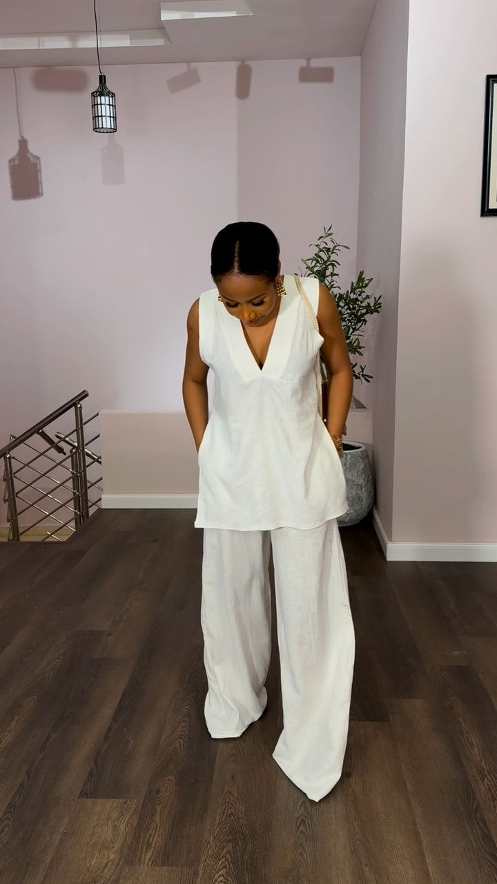 Ify linen set(ready to wear)