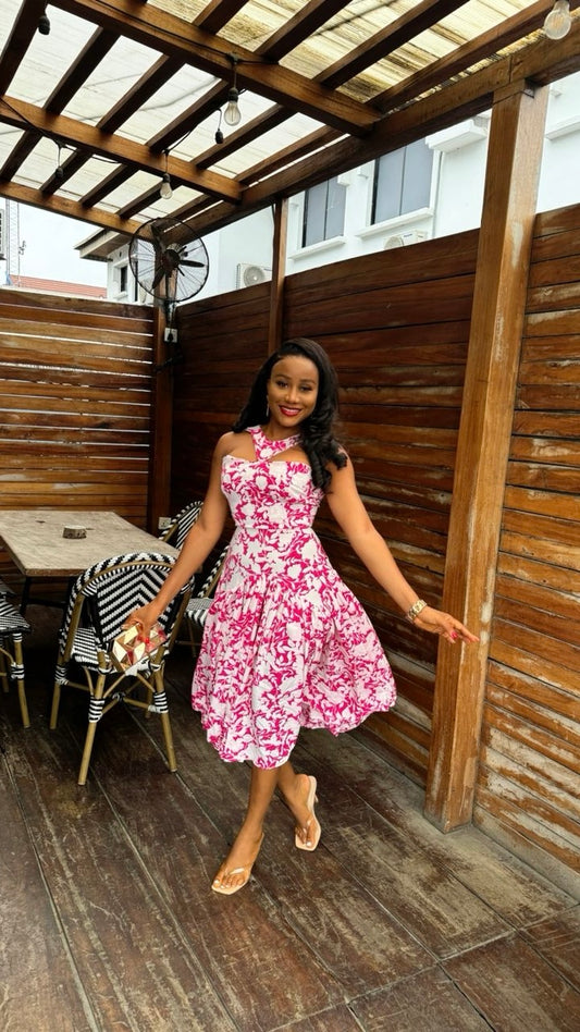 Shay crepe dress