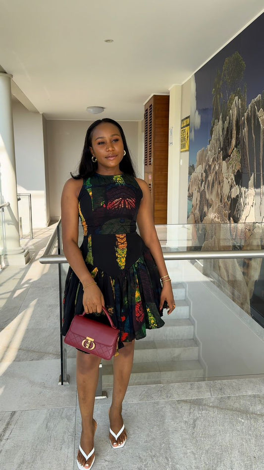 Lara crepe dress(ready to wear)