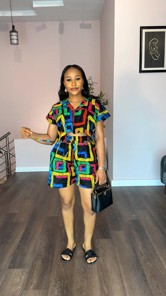 Chinasa Ankara set(ready to wear)
