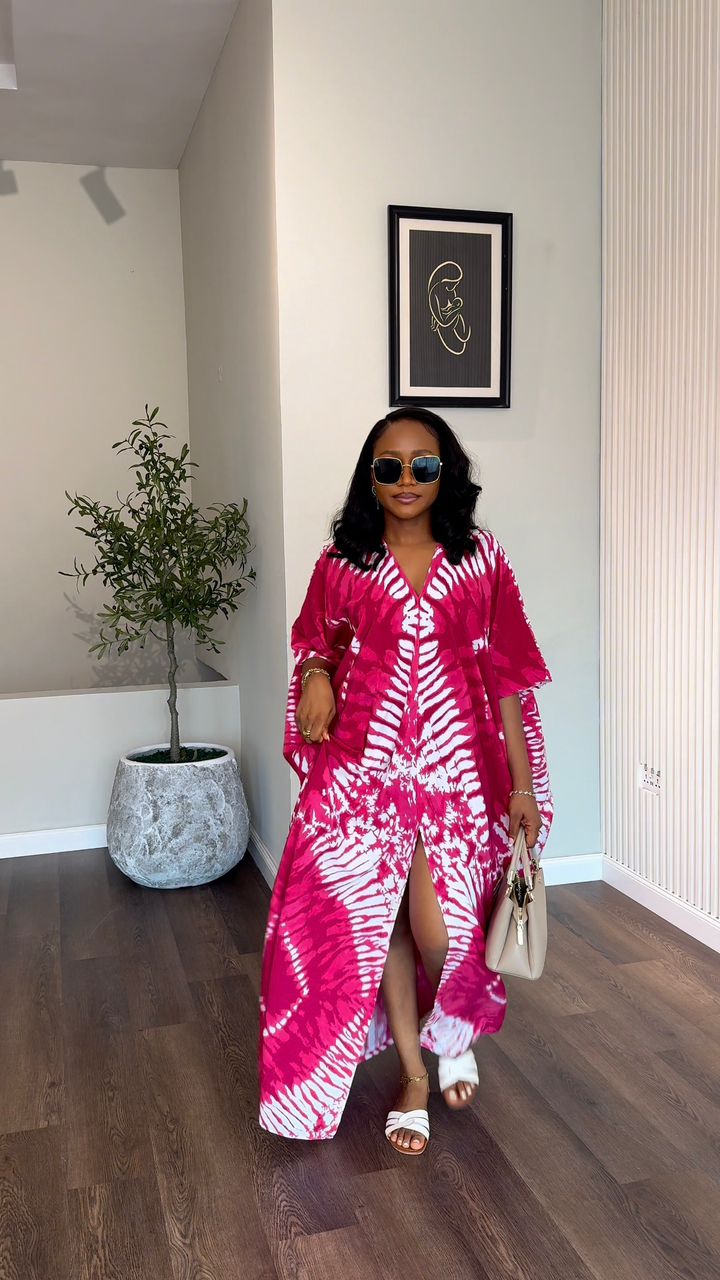 Naya crepe bubu dress