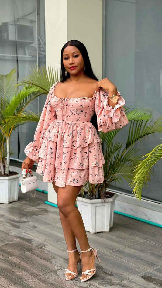 Remi crepe dress