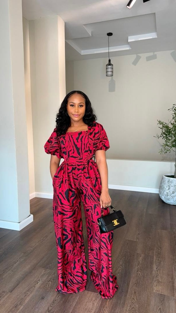 Fanta crepe jumpsuit (ready to wear)